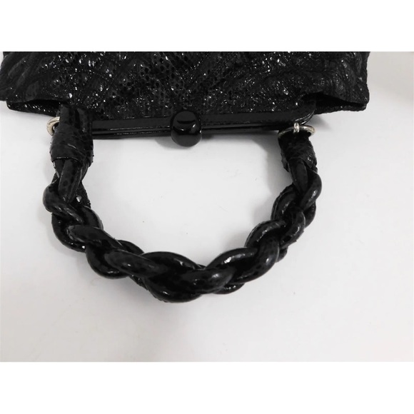 Extremely rare limited edition Bottega Snakeskin kisslock bag - Picture 7 of 11